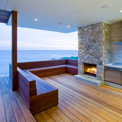 Alfresco outdoor kitchen design