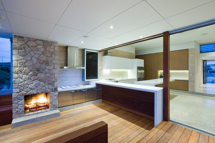 Custom outdoor kitchen entertainment area Adelaide