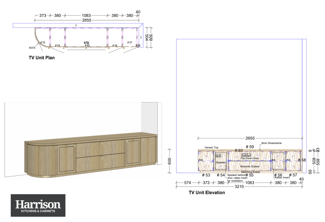 Entertainment Unit Completed