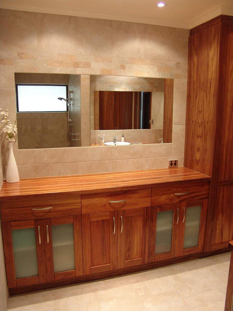 bathroom custom joinery